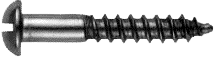 шуруп с полукруглой головкой